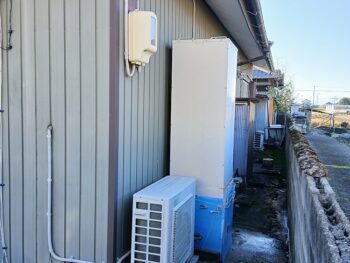 ①●●市　●様　エコキュート施工事例